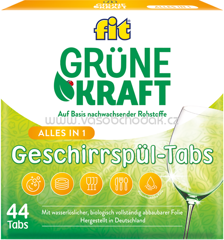 Fit Grüne Kraft Alles-in-1 Tabs, 22 - 44 St