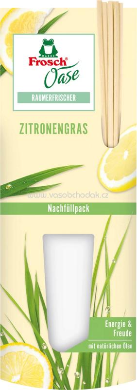 Frosch Oase Raumerfrischer Zitronengras Nachfüller, 90 ml