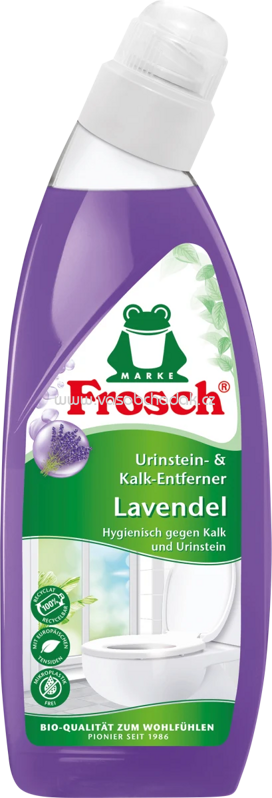Frosch WC Reiniger Urinstein- und Kalk-Entferner Lavendel, 750 ml