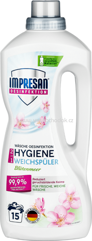IMPRESAN Hygiene-Weichspüler Blütenmeer, 15 Wl