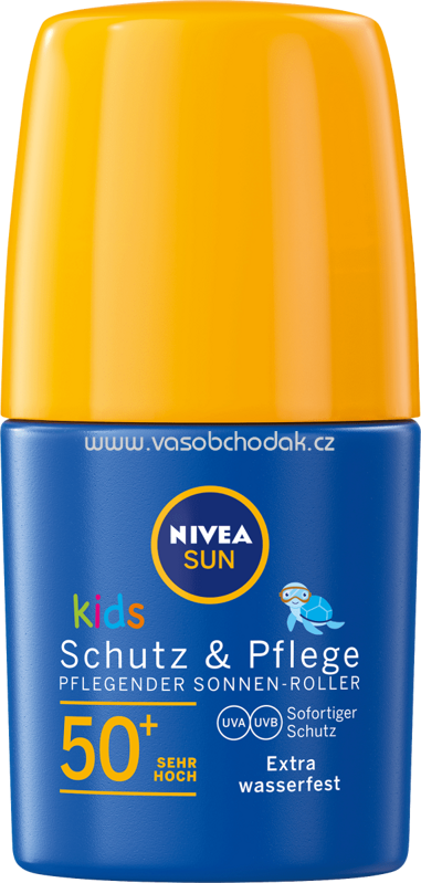 NIVEA SUN Sonnenroller Kids Schutz & Pflege LSF 50+, 50 ml