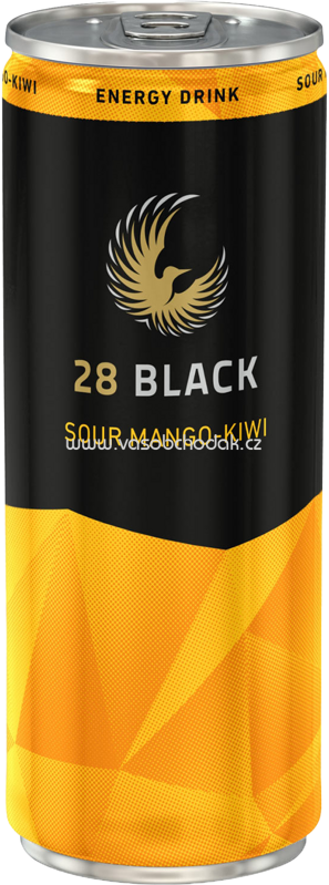 28 Black Sour Mango-Kiwi, 250 ml