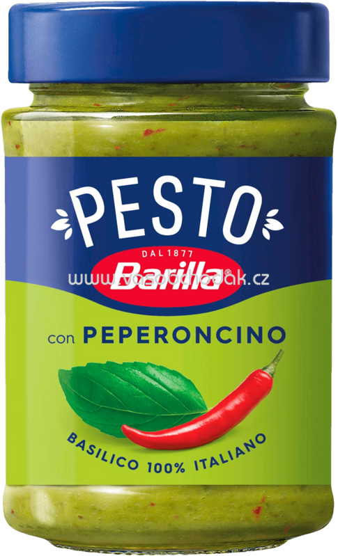 Barilla Pesto con Peperoncino Basilico 100% Italiano, 190g