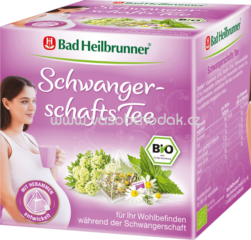 Bad Heilbrunner Schwangerschaftstee 15 x 1,8 g, 27 g