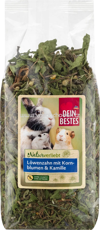 Dein Bestes Snack für Nager Naturverliebt Löwenzahn mit Kornblumen & Kamille, 150g