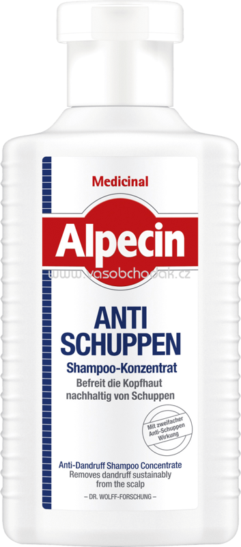 Alpecin Medicinal Shampoo Konzentrat Anti Schuppen, 200 ml