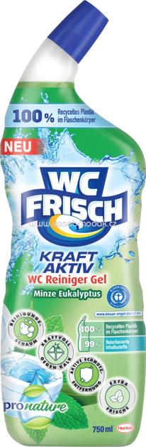 WC Frisch KraftAktiv Nature Minze & Eucalyptus 50g