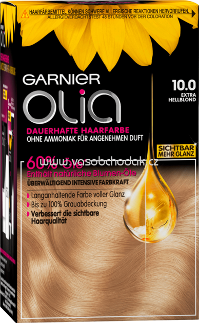 10.0, na extra Olia vlasy blond z světlá - barva Německa GARNIER ks 1