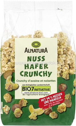 Alnatura Nuss Hafer Crunchy, 375g