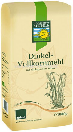 Bohlsener Mühle Dinkelvollkornmehl, 1kg