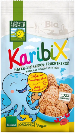 Bohlsener Mühle Karibix Hafer Vollkorn Fruchtkekse, 125g