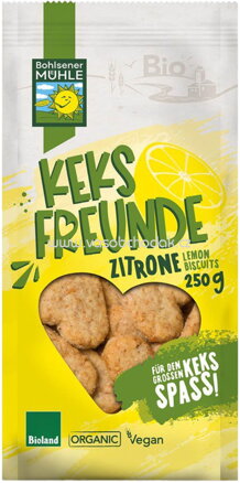 Bohlsener Mühle Keks Freunde Zitrone, 250g