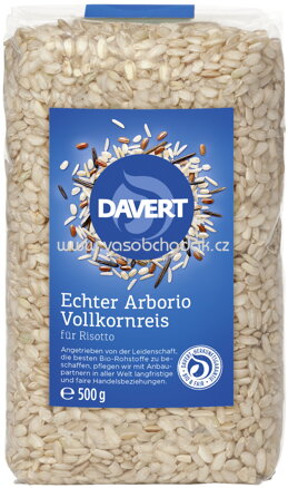 Davert Echter Arborio Vollkornreis, 500g