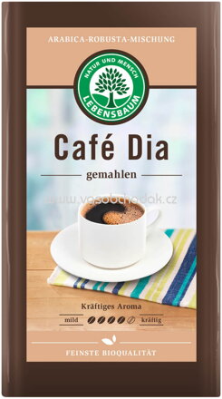 Lebensbaum Café Dia, gemahlen, 500g