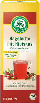 Lebensbaum Hagebutte mit Hibiskus, 20 Beutel