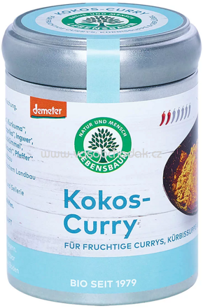 Lebensbaum Kokos Curry, Dose, 65g