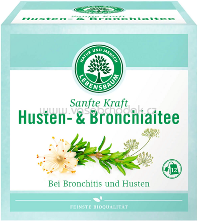 Lebensbaum Sanfte Krafte Husten & Bronchialtee, 12 Beutel