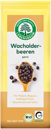 Lebensbaum Wacholderbeeren, ganz, 30g