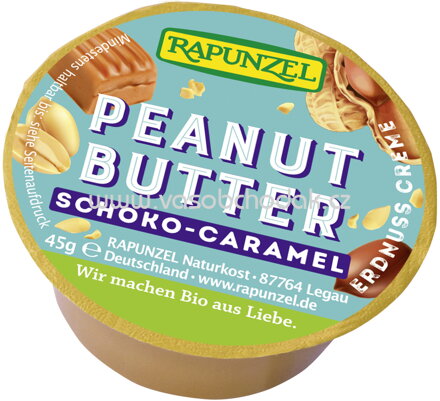 Rapunzel Peanutbutter Schoko-Caramel, 45g