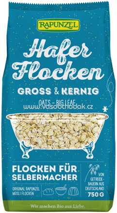 Rapunzel Haferflocken Großblatt, 750g