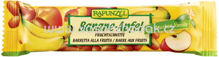 Rapunzel Fruchtschnitte Banane-Apfel, 40g