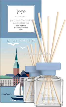 Ipuro Duftstäbchen Raumduft fresh Stockholm, 50 ml