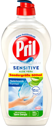 Pril Sensitive Aloe Vera, 450 - 600 ml