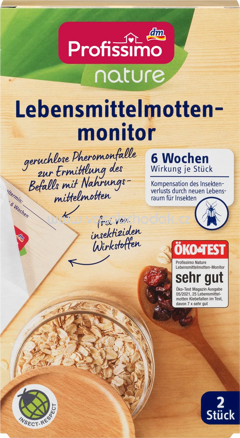 Profissimo Lebensmittelmotten Monitor nature, 2 St