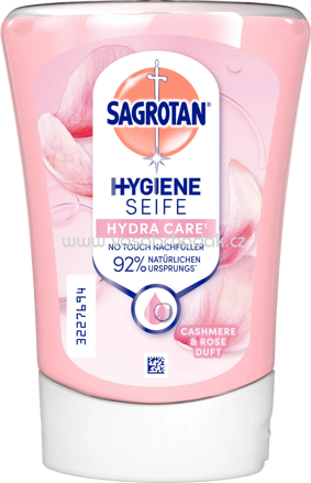 Sagrotan No-Touch Nachfüller Cashmere & Rose Duft, 250 ml