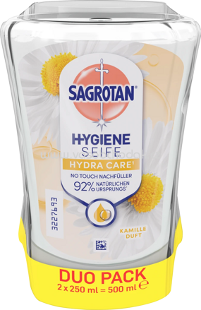 Sagrotan No-Touch Nachfüller Lotus & Kamille Duft, 2x250 ml, 500 ml