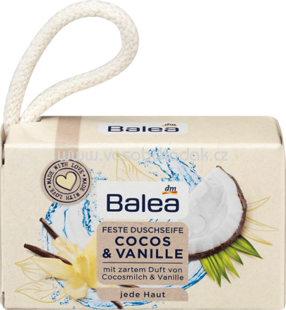 Balea Feste Duschseife Vanille & Cocos, 100g