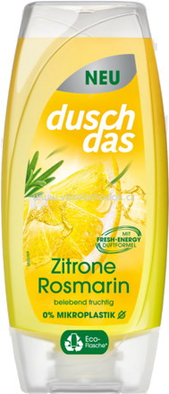 Duschdas Duschgel Zitrone Rosmarin, 225 ml