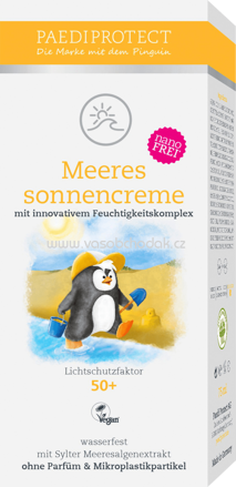 PAEDIPROTECT Meeressonnencreme LSF 50+, 75 ml