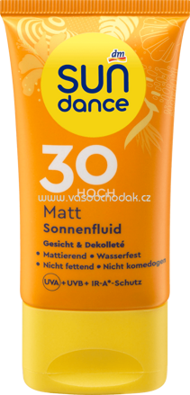 SUNDANCE Sonnenfluid Gesicht matt LSF 30, 50 ml