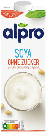 Alpro Soya Drink Ohne Zucker, 1l