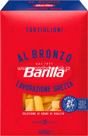 Barilla Al Bronzo Tortiglioni, 400g