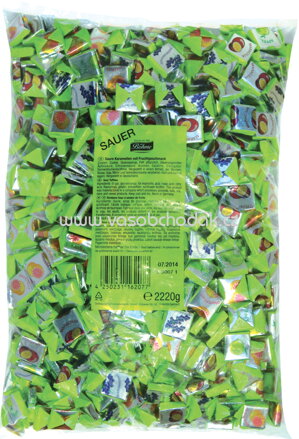 Böhme Fruchtkaramellen Sauer, 2,22kg Böhme Fruchtkaramellen Sauer, 2,22kg