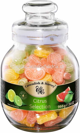 Cavendish & Harvey Citrus Selection, 966g Cavendish & Harvey Citrus Selection, 966g