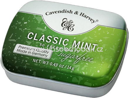 Cavendish & Harvey Classic Mint Mints, 14g Cavendish & Harvey Classic Mint Mints, 14g