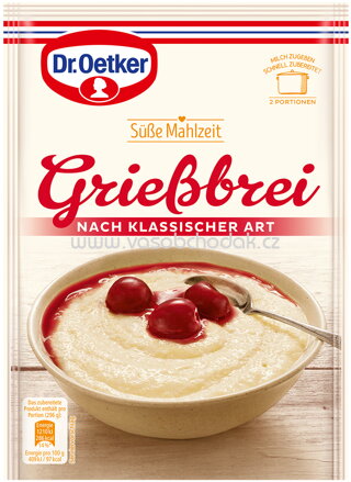 Dr.Oetker Grießbrei nach klassischer Art, 92g