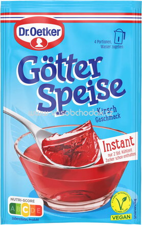 Dr.Oetker Götterspeise Instant Kirsch, 100g