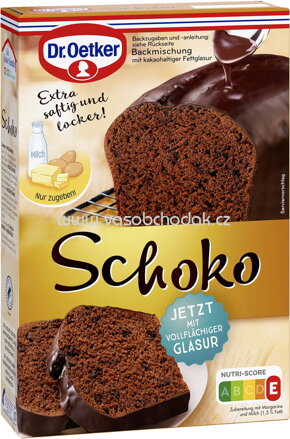 Dr.Oetker Backmischungen Kastenkuchen Schoko Kuchen, 485g