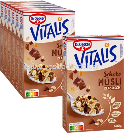 Dr.Oetker Vitalis Schoko Müsli Klassisch, 6+1 gratis, 4,2 kg