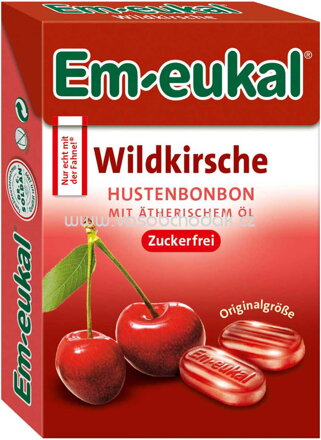 Em-eukal Wildkirsche zuckerfrei, 50g