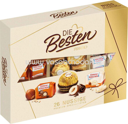 Ferrero Die Besten von Ferrero Nussige, 26 St, 250g