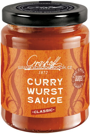 Grashoff BBQue Currywurst-Sauce Classic, 200 ml