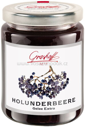 Grashoff Gelee Holunderbeere, 250g