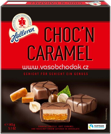 Halloren Choc'n Caramel, 145g