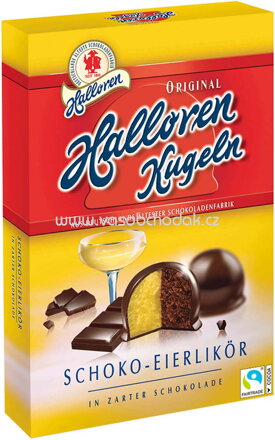 Halloren Kugeln Schoko Eierlikör, 125g