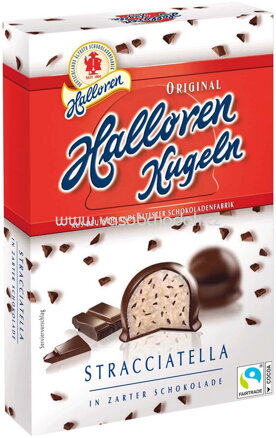 Halloren Kugeln Stracciatella, 125g